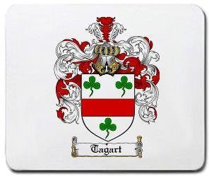 Tagart coat of arms mouse pad