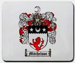 Mitchelson coat of arms mouse pad