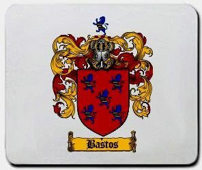 Bastos coat of arms mouse pad