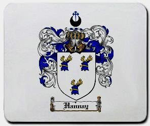 Hannay coat of arms mouse pad