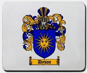 Dyson coat of arms mouse pad