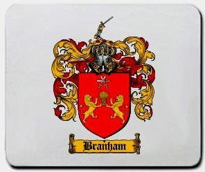 Branham coat of arms mouse pad