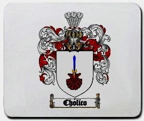 Cholico coat of arms mouse pad