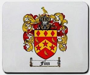 Finn coat of arms mouse pad