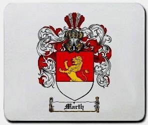 Marth coat of arms mouse pad
