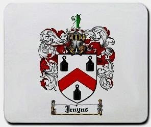 Jenyns coat of arms mouse pad