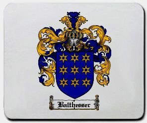 Balthesser coat of arms mouse pad