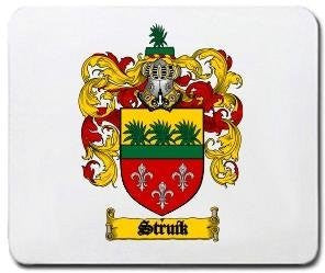 Struik coat of arms mouse pad