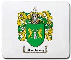 Shaughnessy-crest coat of arms mouse pad