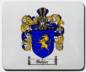 Oehler coat of arms mouse pad