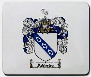 Adderley coat of arms mouse pad