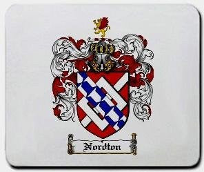 Nordton coat of arms mouse pad