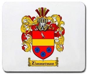 Zimmerman coat of arms mouse pad