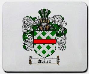 Abeles coat of arms mouse pad