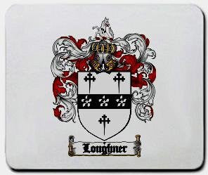 Loughner coat of arms mouse pad