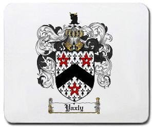 Yaxly coat of arms mouse pad