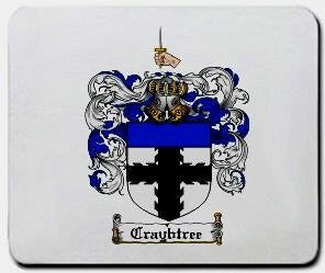 Craybtree coat of arms mouse pad