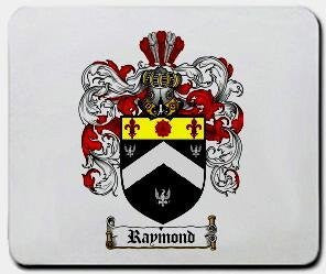 Raymond coat of arms mouse pad