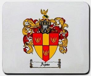 Apse coat of arms mouse pad