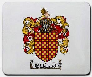 Gilleland coat of arms mouse pad