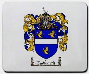 Cudworth coat of arms mouse pad