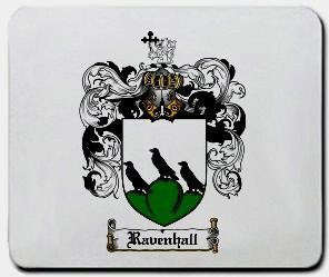 Ravenhall coat of arms mouse pad