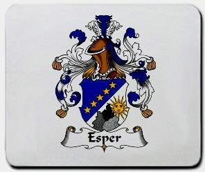 Esper coat of arms mouse pad