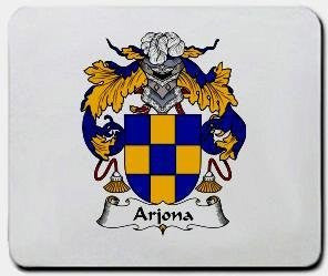 Arjona coat of arms mouse pad