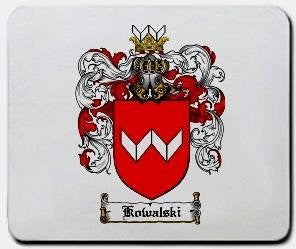 Kowalski coat of arms mouse pad