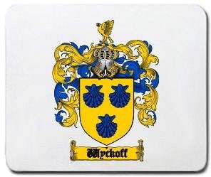 Wyckoff coat of arms mouse pad