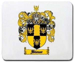 Stoner coat of arms mouse pad