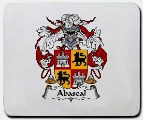 Abascal coat of arms mouse pad