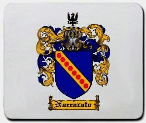 Naccarato coat of arms mouse pad
