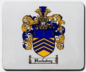 Huckabay coat of arms mouse pad