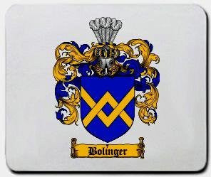 Bolinger coat of arms mouse pad