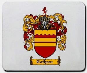 Cothren coat of arms mouse pad