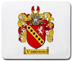 Vanderleelie coat of arms mouse pad