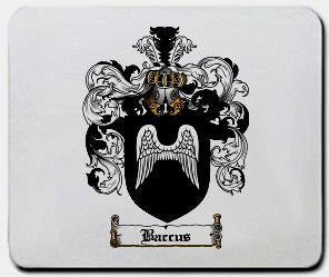 Baccus coat of arms mouse pad