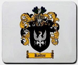 Kotter coat of arms mouse pad