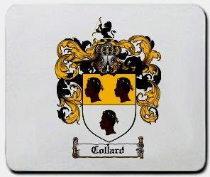 Collard coat of arms mouse pad