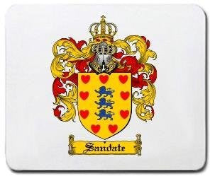 Sandate coat of arms mouse pad