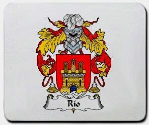 Rio coat of arms mouse pad