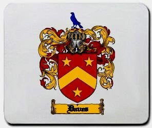 Daves coat of arms mouse pad