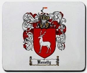 Kenelly coat of arms mouse pad