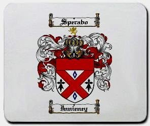 Innieney coat of arms mouse pad