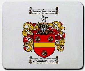 Chamberlayne coat of arms mouse pad