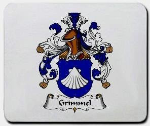 Grimmel coat of arms mouse pad