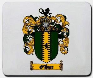O'hara coat of arms mouse pad