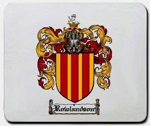 Rowlandson coat of arms mouse pad