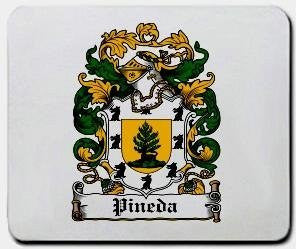 Pineda coat of arms mouse pad